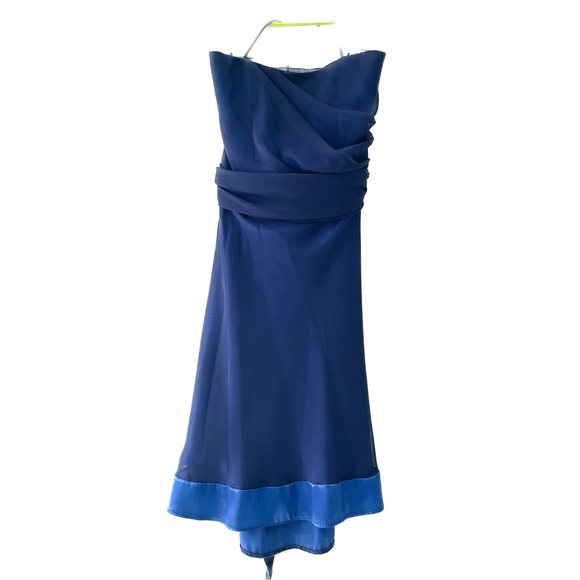 Backless Formal Dress with Spaghetti Straps and Crossback String - Picture 1 of 15